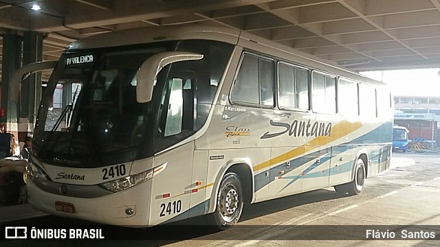 Empresas de Transportes Santana e São Paulo 2410 na cidade de Feira de Santana, Bahia, Brasil, por Flávio  Santos. Número da foto: #7603759.