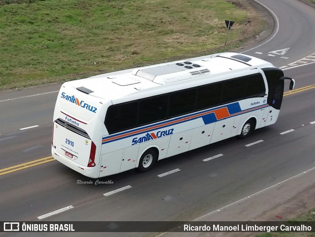 VUSC - Viação União Santa Cruz 2910 na cidade de Vera Cruz, Rio Grande do Sul, Brasil, por Ricardo Manoel Limberger Carvalho. ID da foto: 7605802.