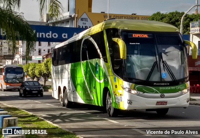 Expresso Princesa dos Campos 6052 na cidade de Aparecida, São Paulo, Brasil, por Vicente de Paulo Alves. ID da foto: 7603945.