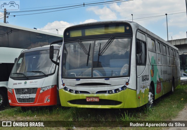 Ônibus Particulares 7591 na cidade de São Paulo, São Paulo, Brasil, por Rudnei Aparecido da Silva. ID da foto: 7606076.