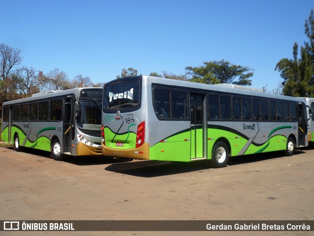 Turin Transportes 185 na cidade de Ouro Branco, Minas Gerais, Brasil, por Gerdan Gabriel Bretas Corrêa. Número da foto: #7604545.