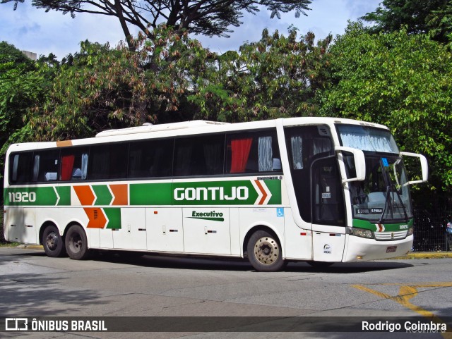 Empresa Gontijo de Transportes 11920 na cidade de São Paulo, São Paulo, Brasil, por Rodrigo Coimbra. ID da foto: 7604434.