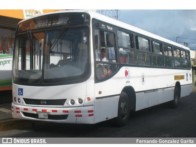 Ônibus Particulares 00 na cidade de Cartago, Cartago, Costa Rica, por Fernando Gonzalez Garita. Número da foto: #7605436.