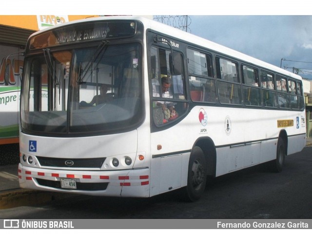 Ônibus Particulares 00 na cidade de Cartago, Cartago, Costa Rica, por Fernando Gonzalez Garita. ID da foto: 7605436.