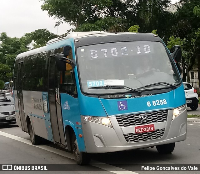 Cooper Líder > A2 Transportes 6 8258 na cidade de São Paulo, São Paulo, Brasil, por Felipe Goncalves do Vale. Número da foto: #7604839.