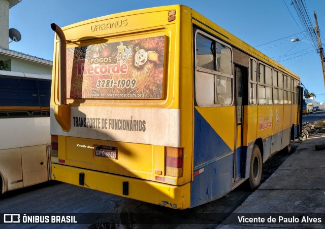 Fogos Recorde 4954 na cidade de Santo Antônio do Monte, Minas Gerais, Brasil, por Vicente de Paulo Alves. ID da foto: 7603980.