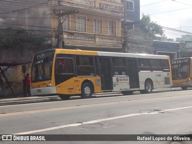 Viação Metrópole Paulista - Zona Leste 3 1896 na cidade de São Paulo, São Paulo, Brasil, por Rafael Lopes de Oliveira. ID da foto: 7604596.