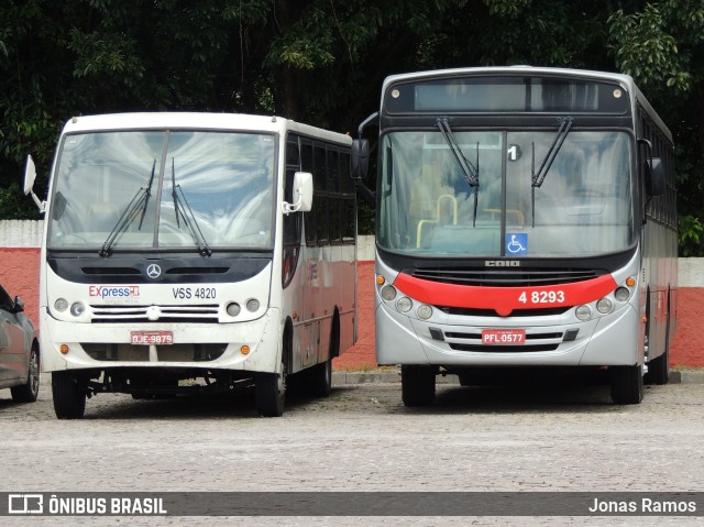 Express Transportes Urbanos Ltda 4 8293 na cidade de São Paulo, São Paulo, Brasil, por Jonas Ramos. ID da foto: 7605285.