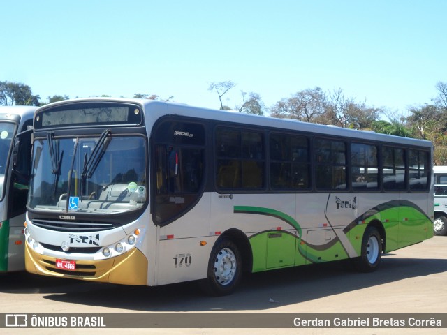 Turin Transportes 170 na cidade de Ouro Branco, Minas Gerais, Brasil, por Gerdan Gabriel Bretas Corrêa. Número da foto: #7604513.