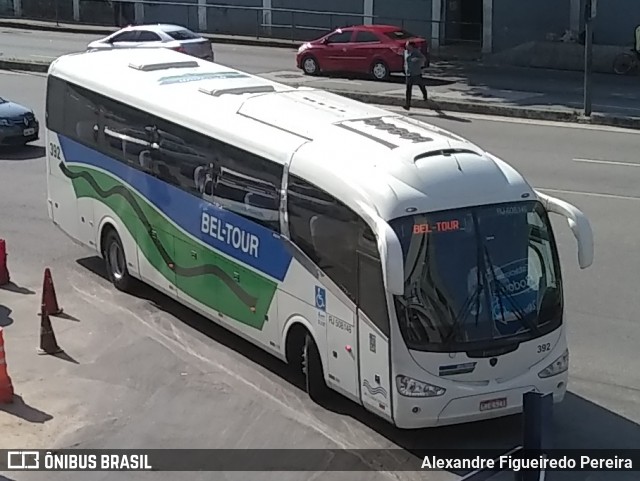 Bel-Tour Transportes e Turismo 392 na cidade de Rio de Janeiro, Rio de Janeiro, Brasil, por Alexandre Figueiredo Pereira. ID da foto: 7607881.