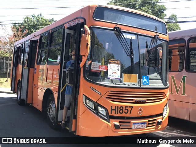 Auto Viação Redentor HI857 na cidade de Curitiba, Paraná, Brasil, por Matheus  Geyger de Melo. Número da foto: #7607417.