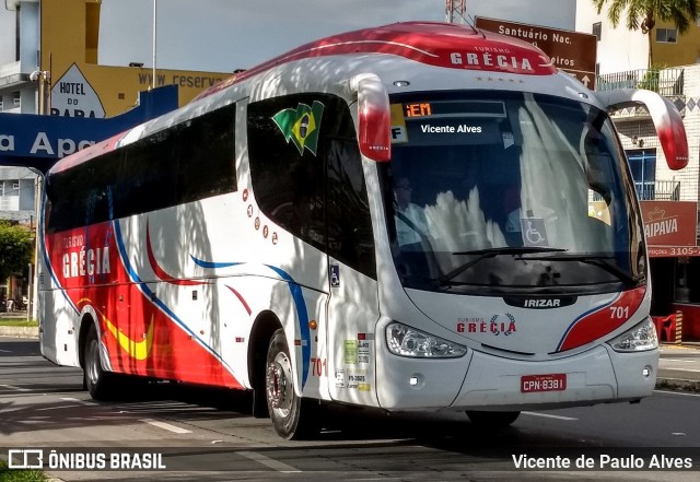 Turismo Grécia 701 na cidade de Aparecida, São Paulo, Brasil, por Vicente de Paulo Alves. ID da foto: 7607426.