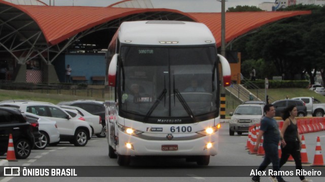 São João Votorantim - Sorotur Turismo 6100 na cidade de Aparecida, São Paulo, Brasil, por Alex Ramos Ribeiro. Número da foto: #7607522.
