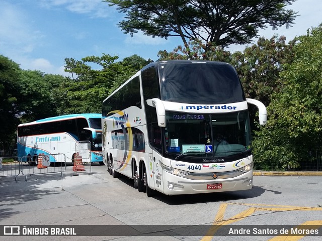 Imperador Turismo 4040 na cidade de São Paulo, São Paulo, Brasil, por Andre Santos de Moraes. Número da foto: #7607460.