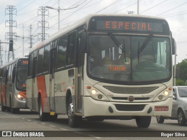 Evanil Transportes e Turismo RJ 132.050 na cidade de Nova Iguaçu, Rio de Janeiro, Brasil, por Roger Silva. Número da foto: #7606915.