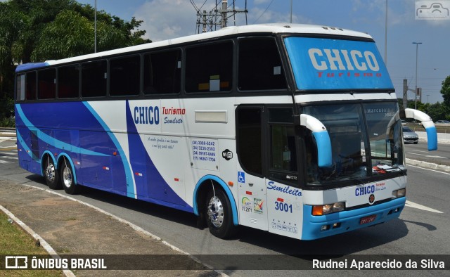 Chico Turismo 3001 na cidade de São Paulo, São Paulo, Brasil, por Rudnei Aparecido da Silva. ID da foto: 7607128.