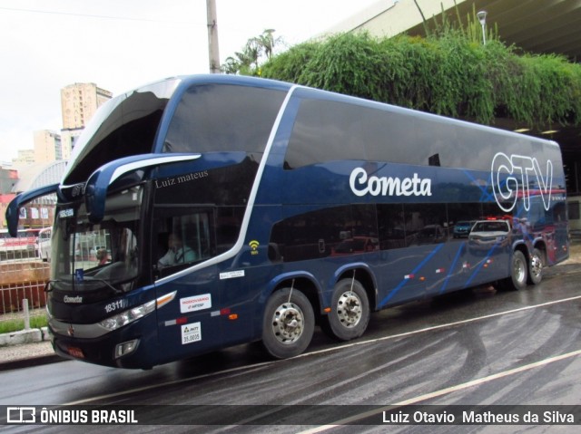 Viação Cometa 18311 na cidade de Belo Horizonte, Minas Gerais, Brasil, por Luiz Otavio Matheus da Silva. Número da foto: #7607408.