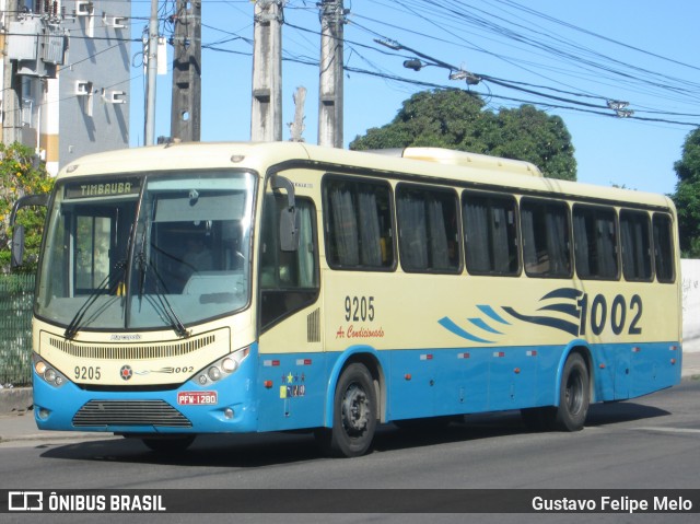 Expresso 1002 9205 na cidade de Recife, Pernambuco, Brasil, por Gustavo Felipe Melo. Número da foto: #7610307.