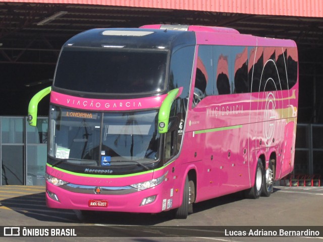 Viação Garcia 7169 na cidade de Londrina, Paraná, Brasil, por Lucas Adriano Bernardino. Número da foto: #7610298.