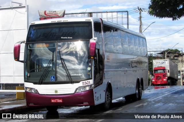 América Turismo 2501 na cidade de Betim, Minas Gerais, Brasil, por Vicente de Paulo Alves. ID da foto: 7610886.