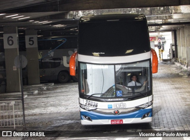 Expresso União 20036 na cidade de Belo Horizonte, Minas Gerais, Brasil, por Vicente de Paulo Alves. Número da foto: #7610909.