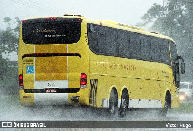 Viação Itapemirim 5033 na cidade de Santa Izabel do Pará, Pará, Brasil, por Victor Hugo. Número da foto: #7610946.