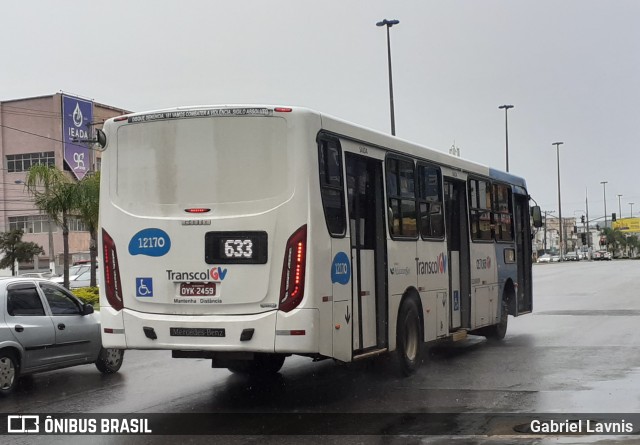 Viação Praia Sol 12170 na cidade de Vila Velha, Espírito Santo, Brasil, por Gabriel Lavnis. Número da foto: #7610837.