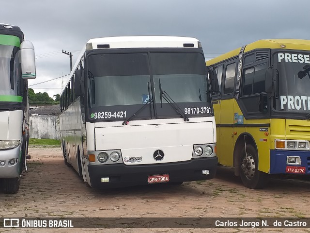 Ônibus Particulares GPN7964 na cidade de Belém, Pará, Brasil, por Carlos Jorge N.  de Castro. Número da foto: #7610515.
