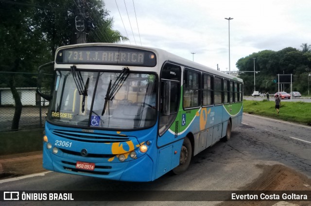 Viação Grande Vitória 23061 na cidade de Cariacica, Espírito Santo, Brasil, por Everton Costa Goltara. ID da foto: 7610752.