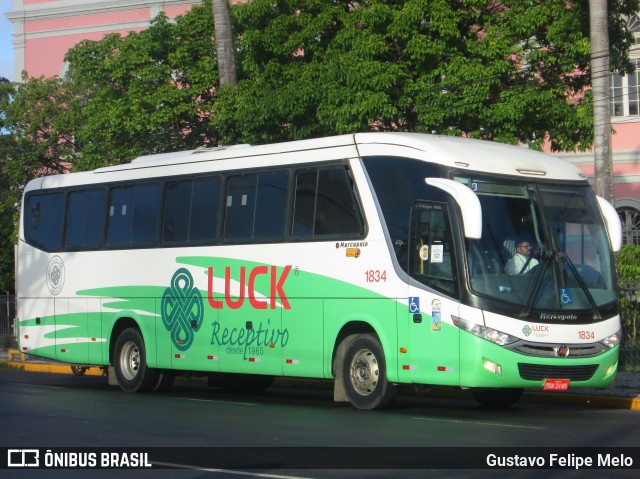 Luck Receptivo 1834 na cidade de Recife, Pernambuco, Brasil, por Gustavo Felipe Melo. Número da foto: #7610276.
