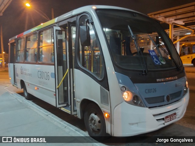Transportes Futuro C30126 na cidade de Rio de Janeiro, Rio de Janeiro, Brasil, por Jorge Gonçalves. Número da foto: #7610392.