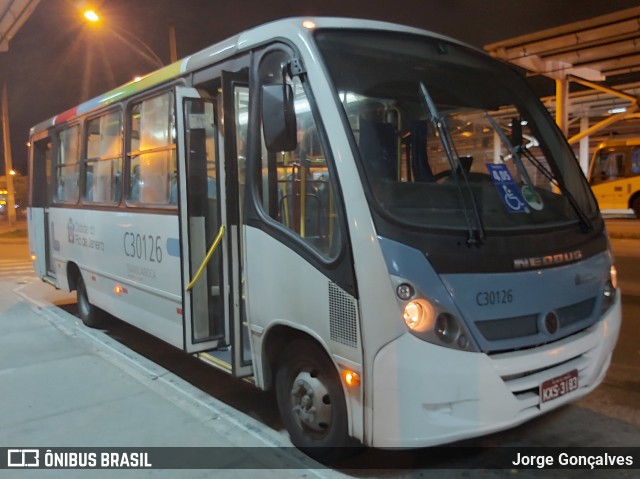 Transportes Futuro C30126 na cidade de Rio de Janeiro, Rio de Janeiro, Brasil, por Jorge Gonçalves. ID da foto: 7610392.