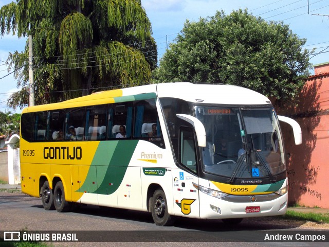 Empresa Gontijo de Transportes 19095 na cidade de Pirapora, Minas Gerais, Brasil, por Andrew Campos. Número da foto: #7613541.