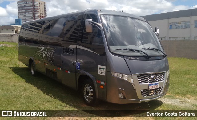 Rafael Transportes HOF8F31 na cidade de Cariacica, Espírito Santo, Brasil, por Everton Costa Goltara. Número da foto: #7612580.