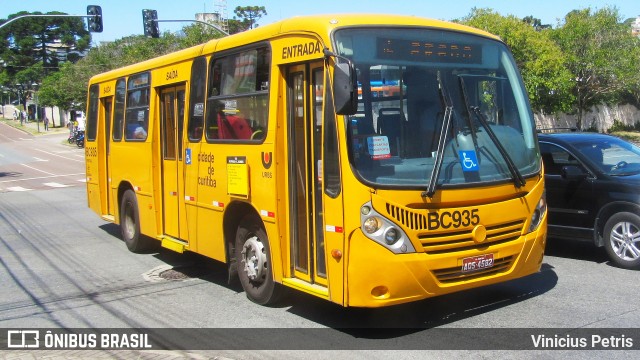 Transporte Coletivo Glória BC935 na cidade de Curitiba, Paraná, Brasil, por Vinicius Petris. Número da foto: #7613425.
