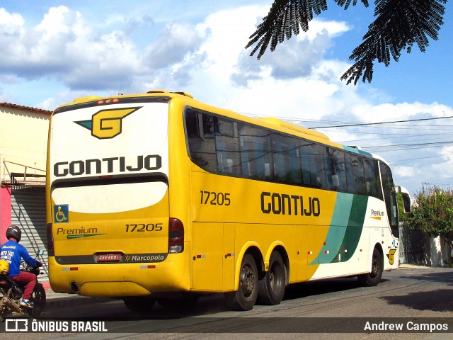 Empresa Gontijo de Transportes 17205 na cidade de Pirapora, Minas Gerais, Brasil, por Andrew Campos. ID da foto: 7613556.