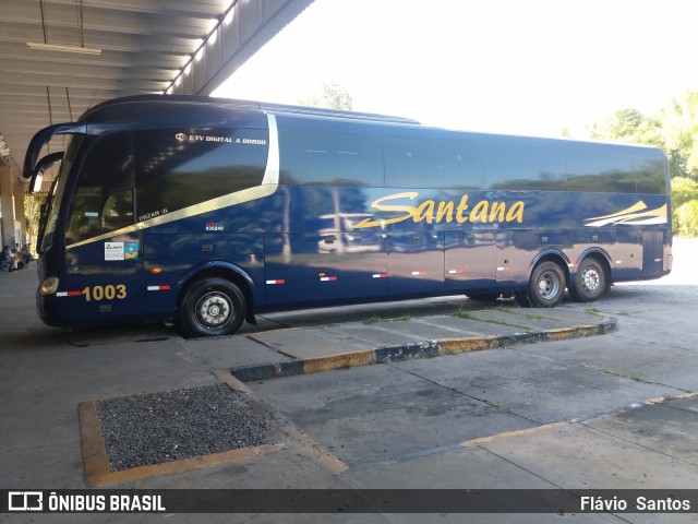 Empresas de Transportes Santana e São Paulo 1003 na cidade de Cruz das Almas, Bahia, Brasil, por Flávio  Santos. ID da foto: 7613657.