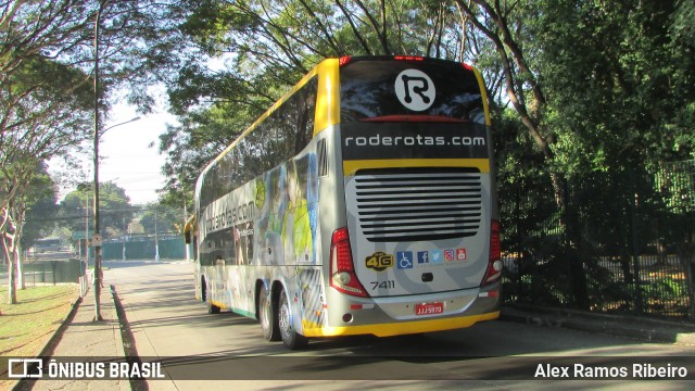 RodeRotas - Rotas de Viação do Triângulo 7411 na cidade de São Paulo, São Paulo, Brasil, por Alex Ramos Ribeiro. Número da foto: #7612986.