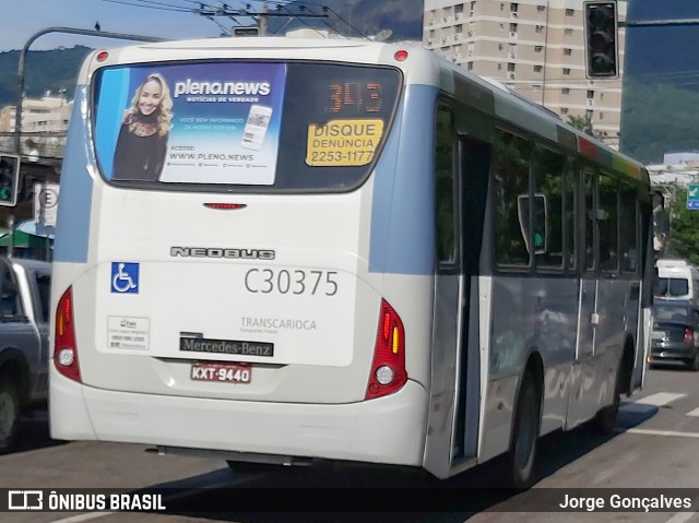 Transportes Futuro C30375 na cidade de Rio de Janeiro, Rio de Janeiro, Brasil, por Jorge Gonçalves. Número da foto: #7612556.