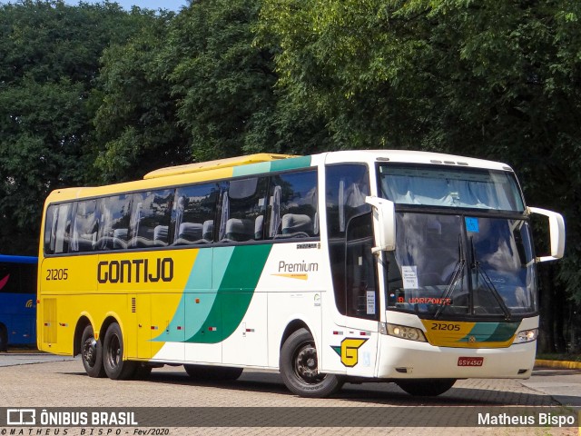 Empresa Gontijo de Transportes 21205 na cidade de São Paulo, São Paulo, Brasil, por Matheus Bispo. Número da foto: #7613979.