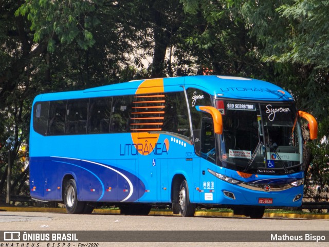 Litorânea Transportes Coletivos 5053 na cidade de São Paulo, São Paulo, Brasil, por Matheus Bispo. ID da foto: 7614037.