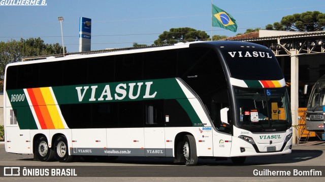 Viasul - Auto Viação Venâncio Aires 16000 na cidade de Curitiba, Paraná, Brasil, por Guilherme Bomfim. Número da foto: #7613049.