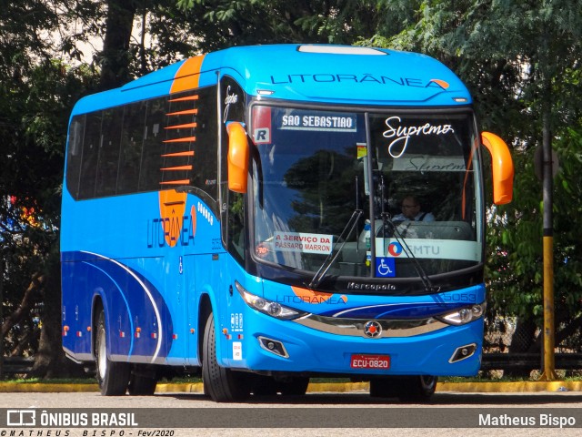 Litorânea Transportes Coletivos 5053 na cidade de São Paulo, São Paulo, Brasil, por Matheus Bispo. Número da foto: #7614055.
