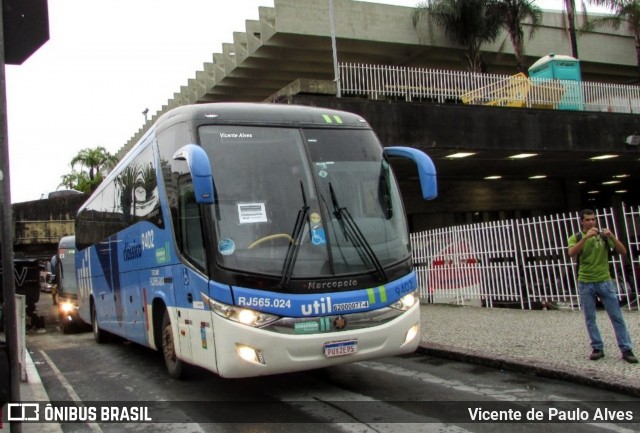 UTIL - União Transporte Interestadual de Luxo 9402 na cidade de Belo Horizonte, Minas Gerais, Brasil, por Vicente de Paulo Alves. Número da foto: #7611756.