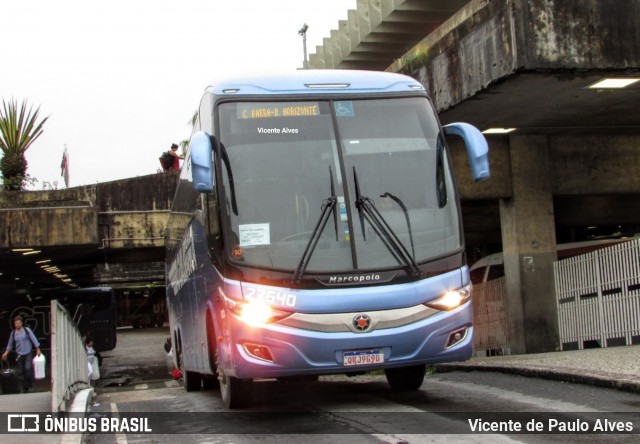 Viação Águia Branca 27640 na cidade de Belo Horizonte, Minas Gerais, Brasil, por Vicente de Paulo Alves. ID da foto: 7611765.