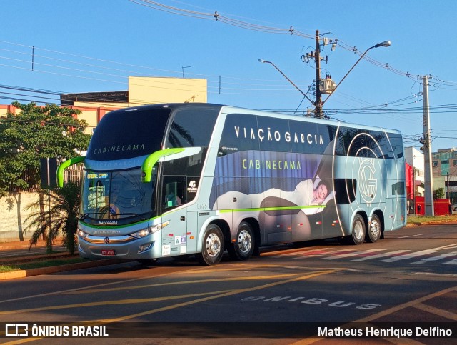 Viação Garcia 8625 na cidade de Londrina, Paraná, Brasil, por Matheus Henrique Delfino. Número da foto: #7613219.