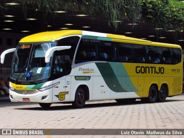 Empresa Gontijo de Transportes 19530 na cidade de Belo Horizonte, Minas Gerais, Brasil, por Luiz Otavio Matheus da Silva. ID da foto: 7613502.