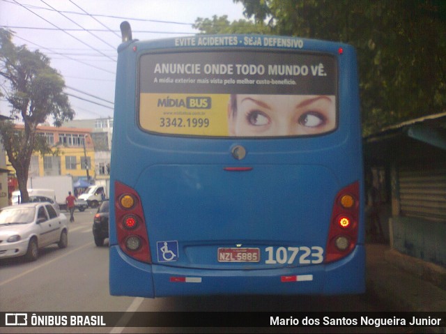 Concessionária Salvador Norte - CSN Transportes 10723 na cidade de Salvador, Bahia, Brasil, por Mario dos Santos Nogueira Junior. Número da foto: #7611322.