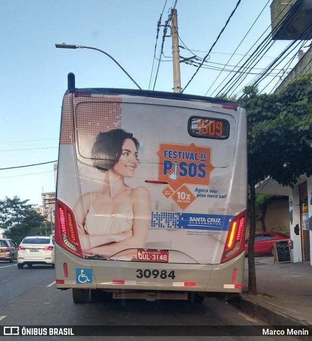 Viação Zurick 30984 na cidade de Belo Horizonte, Minas Gerais, Brasil, por Marco Menin. Número da foto: #7615668.