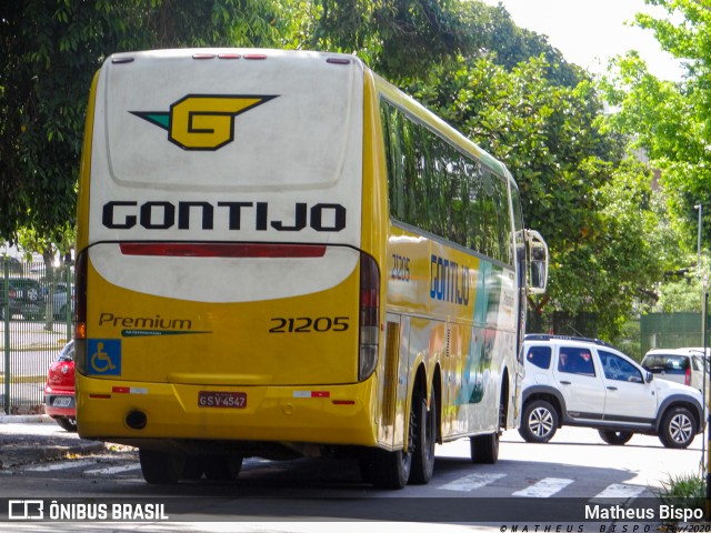 Empresa Gontijo de Transportes 21205 na cidade de São Paulo, São Paulo, Brasil, por Matheus Bispo. Número da foto: #7616403.